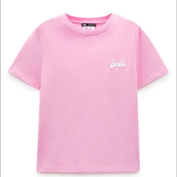 LIMITED EDITION Zara Barbie T shirt SMALL - Picture 2 of 2